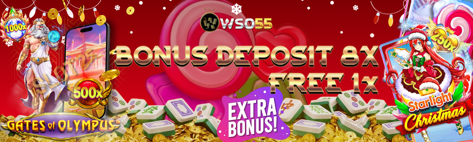 bonus 10x free1x